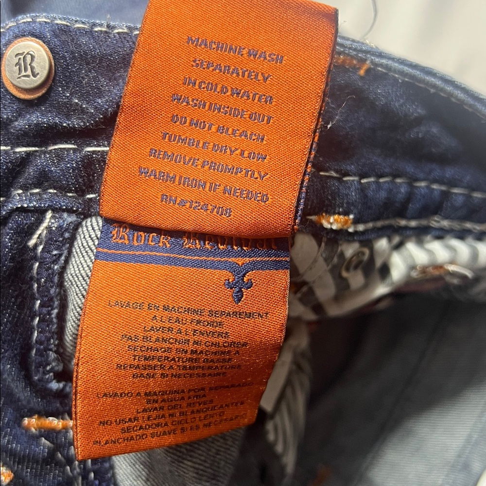 Rock revival women’s Tali bootcut jeans size 25x33 Y2K - Picture 4 of 11
